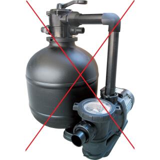 Nein, Sandfilteranlage "Pro" 12,5 m³/h